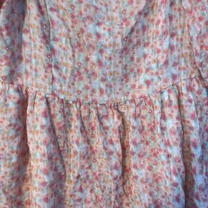 American Eagle Outfitters Multicolor Smocked Top